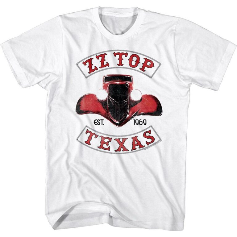 ZZ Top Texas 1969 Men’s T Shirt