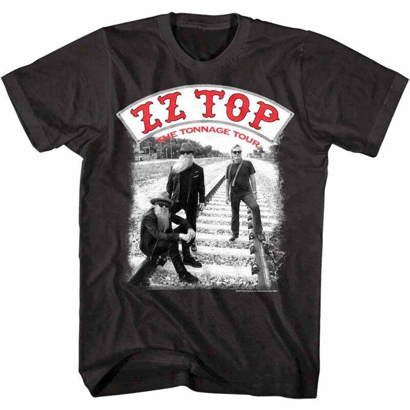 ZZ Top Tonnage Tour Men’s T Shirt