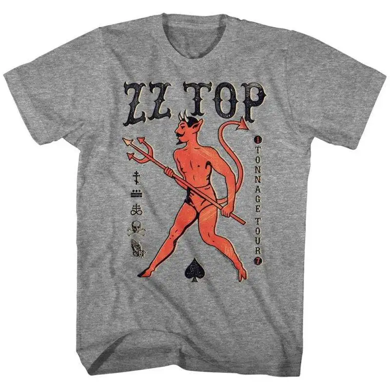 ZZ Top Tonnage Tour Satan Men’s T Shirt