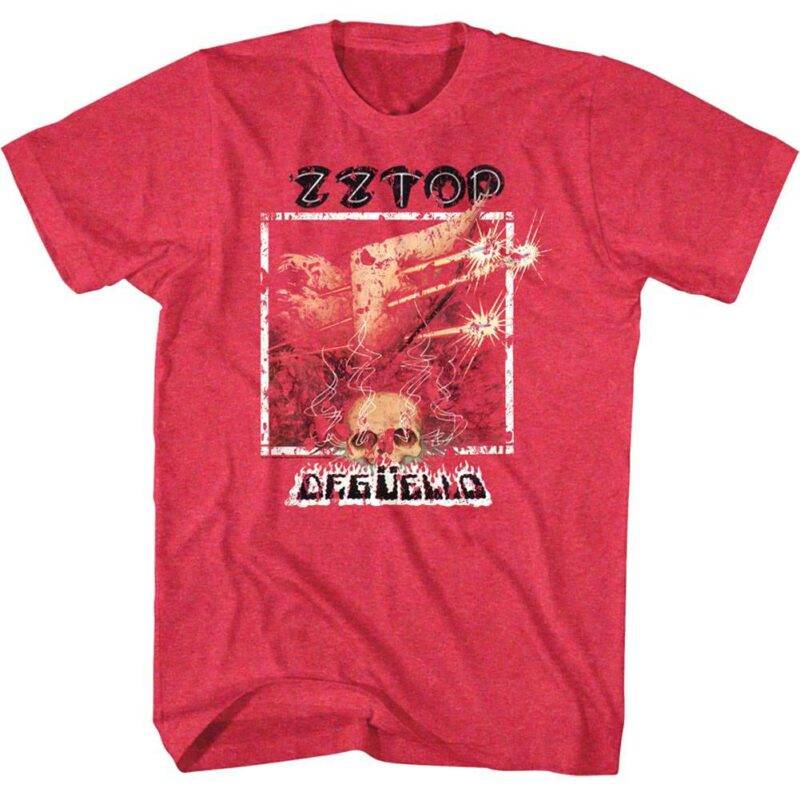 ZZ Top Deguello Men’s Red T Shirt