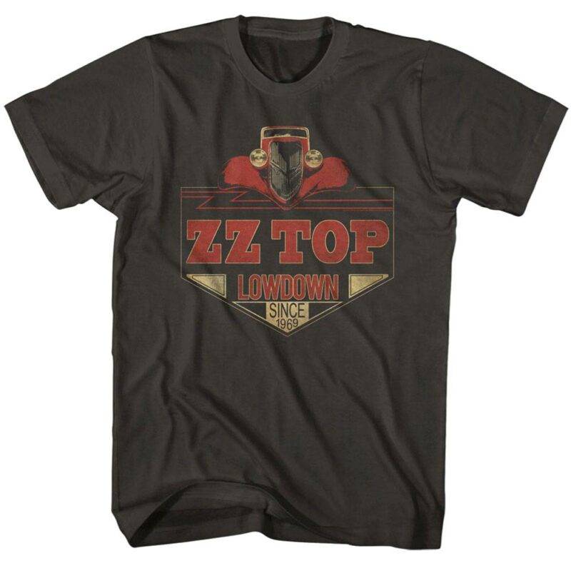 ZZ Top Lowdown Coupe 69 Men’s T Shirt