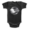 ZZ Top Metallic Wheel Logo Baby Onesie