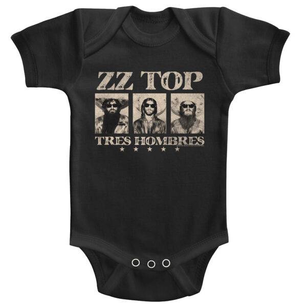 ZZ Top Tres Hombres Baby Onesie