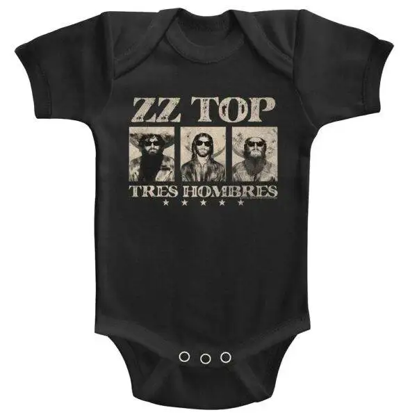 ZZ Top Tres Hombres Baby Onesie