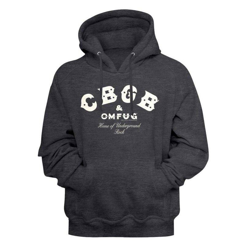 CBGB OMFUG Home of Underground Rock Hoodie