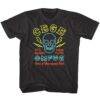 CBGB OMFUG Skull Neon Sign Kids T Shirt