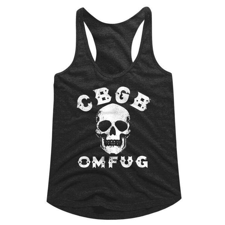 CBGB OMFUG Vintage Skull Women’s Tank Top