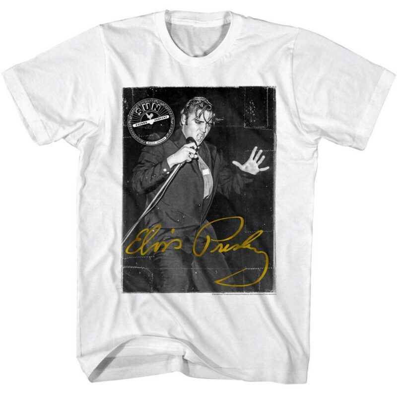 Elvis Presley Signature Moves Men’s T Shirt