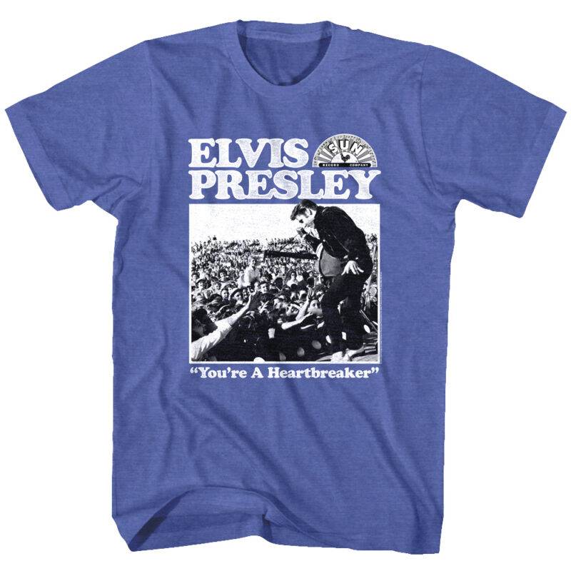 Elvis Presley You’re a Heartbreaker Men’s T Shirt