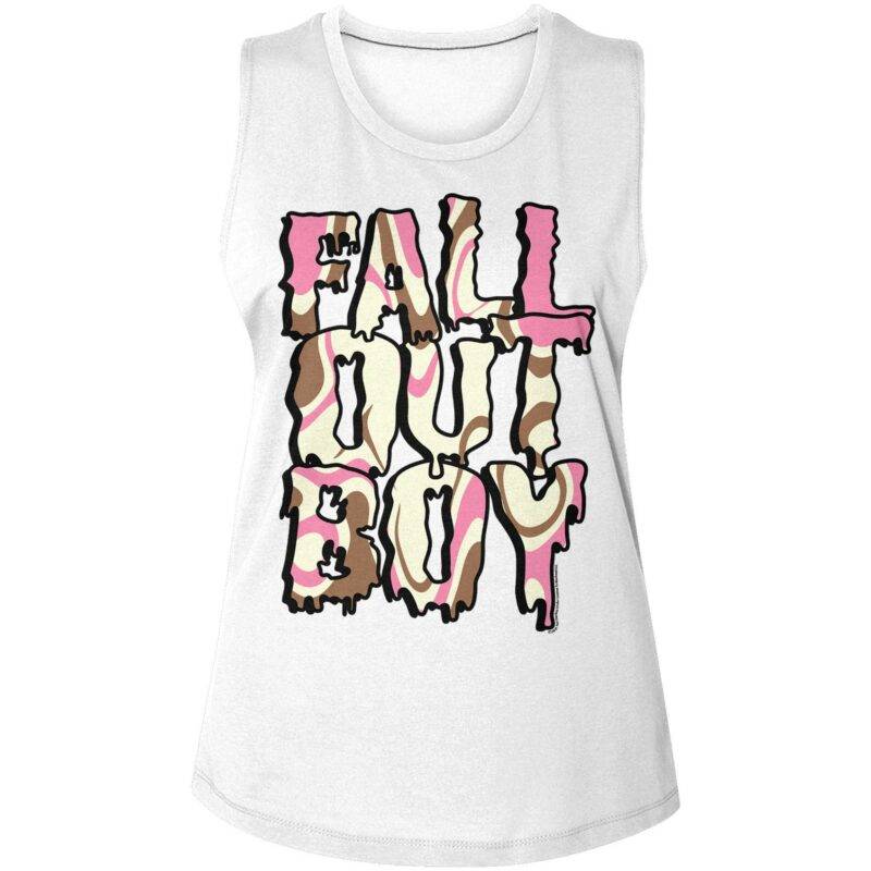 Fall Out Boy Neopolitan Logo Women’s Tank