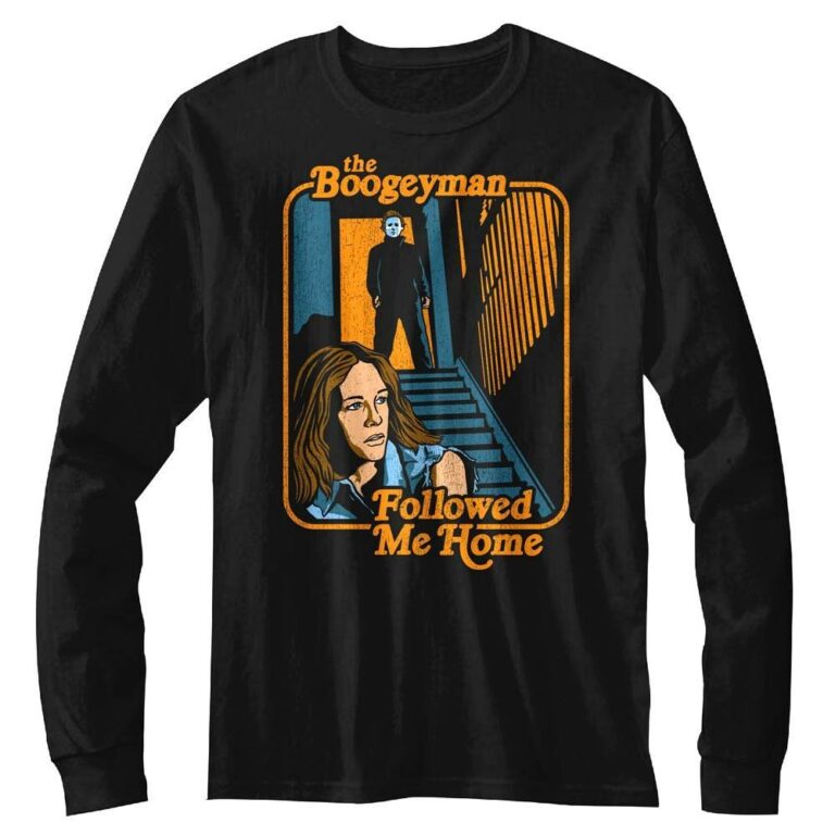 Halloween Boogeyman Followed Me Home Long Sleeve T Shirt