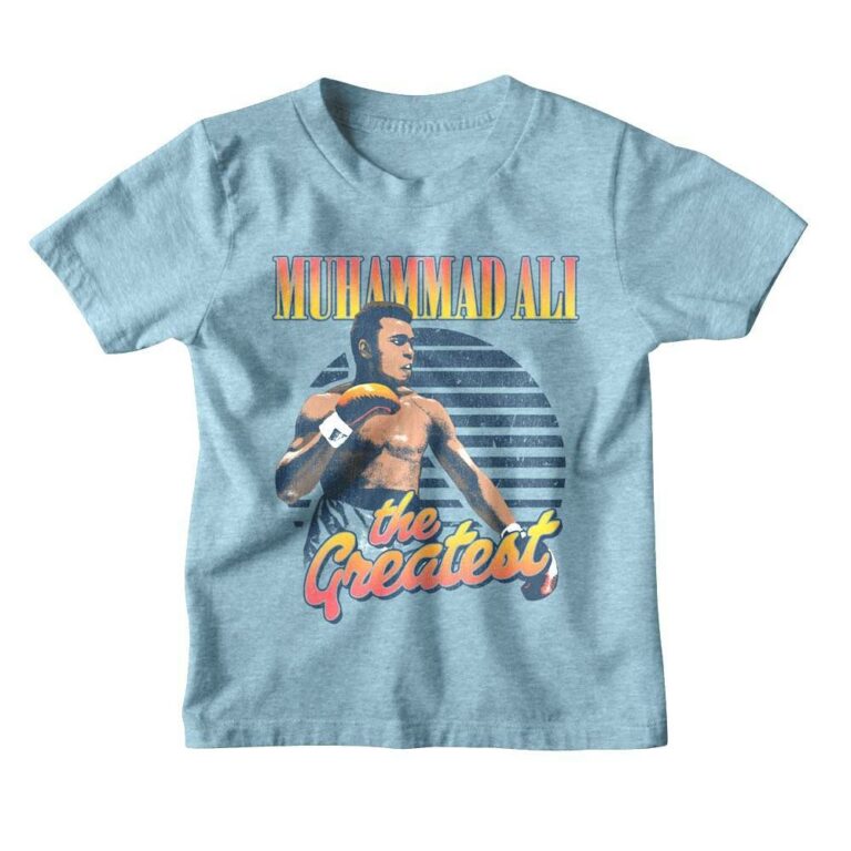 Muhammad Ali The Greatest Sunset Kids T Shirt