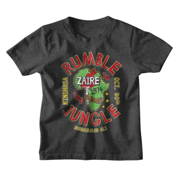 Muhammad Ali Rumble in the Jungle Zaire Kids T Shirt