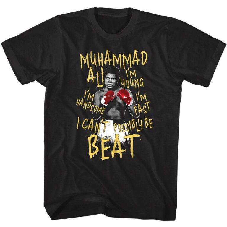 Muhammad Ali Young & Handsome Men’s T Shirt