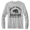 Great Smoky Mountains Bear 1926 Long Sleeve T Shirt