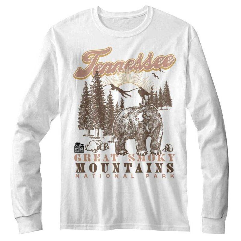 Tennessee Great Smoky Mountains Long Sleeve T Shirt