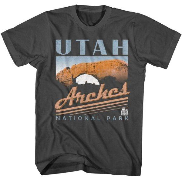 Utah Arches Retro Park Men’s T Shirt