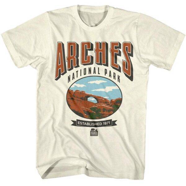 Arches Utah National Park Since 1971 Men’s T Shirt