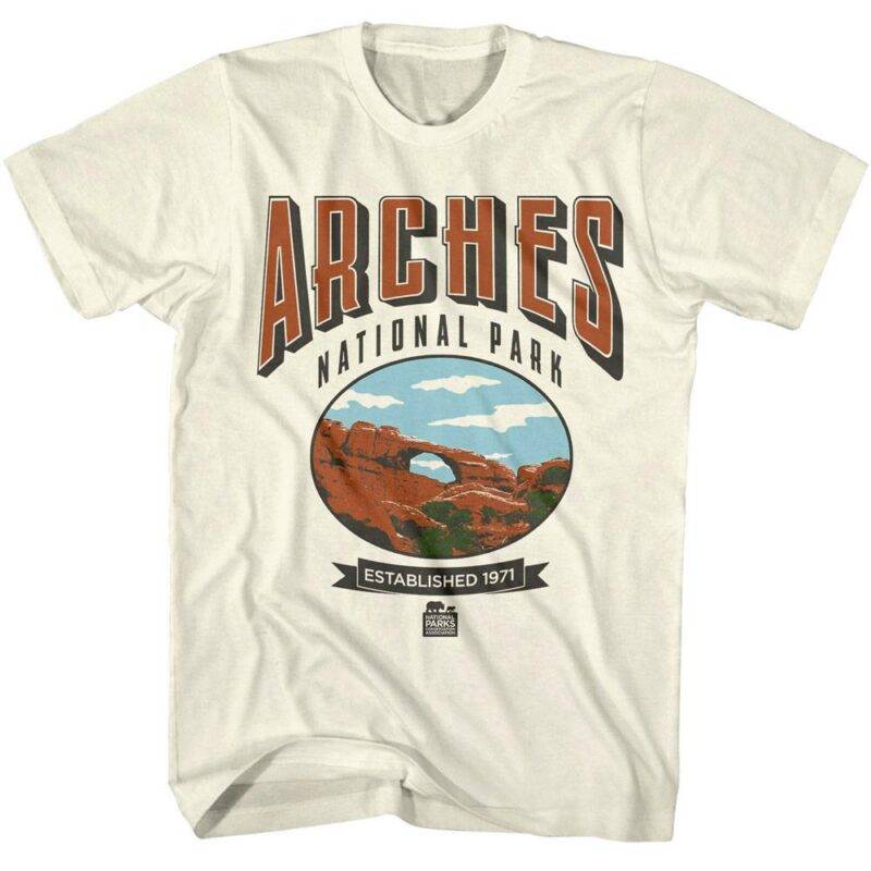 Arches Utah National Park Since 1971 Men’s T Shirt