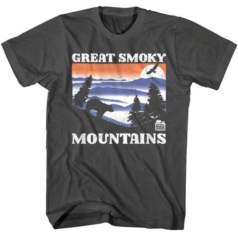 Great Smoky Mountains Nightfall Men’s T Shirt