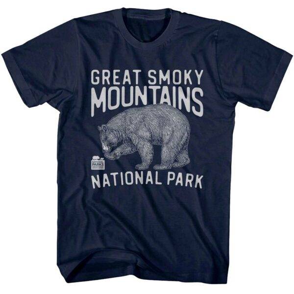 Great Smoky Mountains Bear Men’s T Shirt
