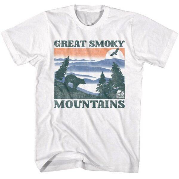 Great Smoky Mountains Sunset Men’s T Shirt