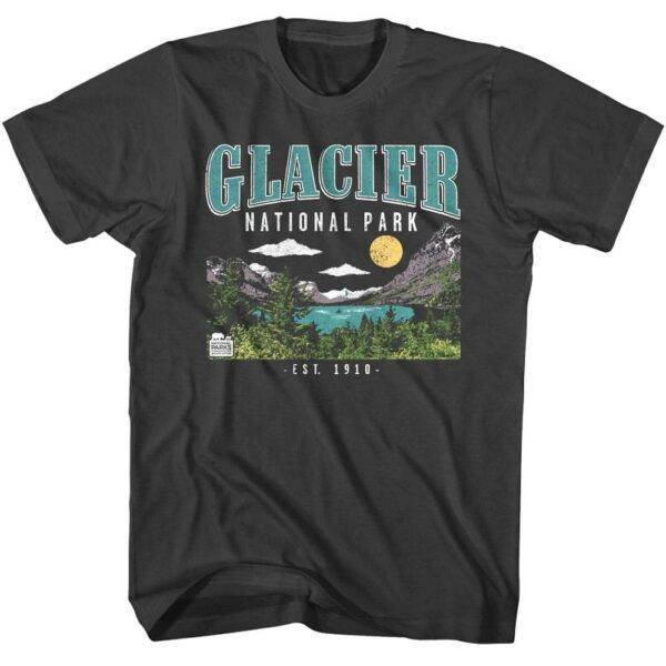 Glacier Park Swiftcurrent Lake Men’s T Shirt