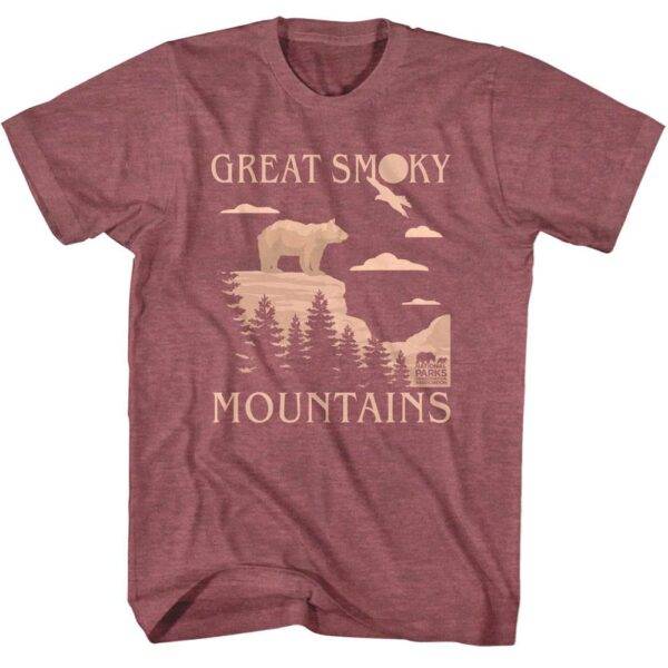 Great Smoky Mountains Dusk Men’s T Shirt