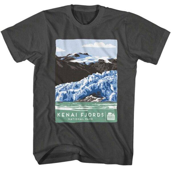 Kenai Fjords Glaciers Men’s T Shirt