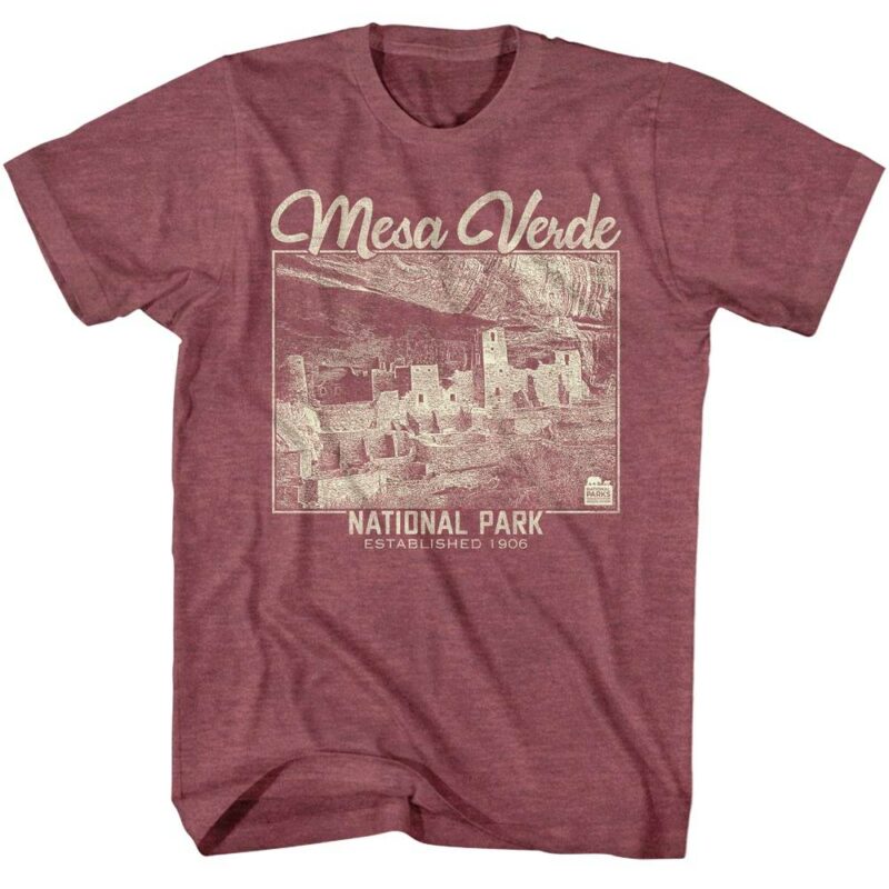 Mesa Verde Cliff Palace Men’s T Shirt