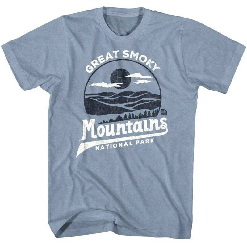 Great Smoky Mountain Tops Men’s T Shirt