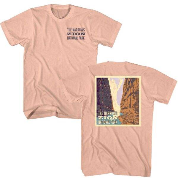 Zion National Park Narrows Men’s T Shirt