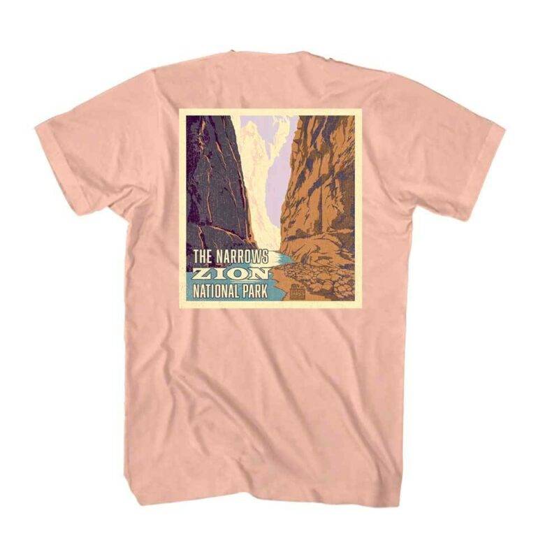 Zion National Park Narrows Men’s T Shirt