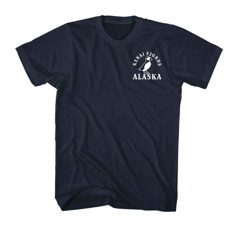Kenai Fjords Puffin Winter Bird Men’s T Shirt