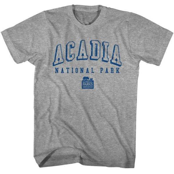 Acadia National Park Varsity Men’s T Shirt