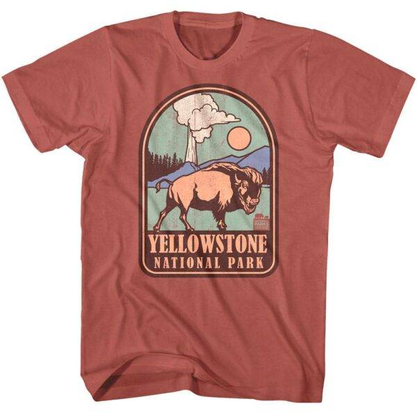 Yellowstone Bison Men’s T Shirt