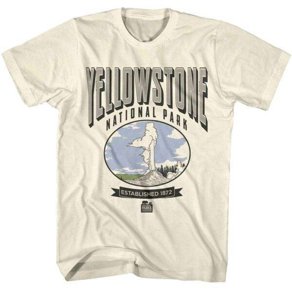 Yellowstone Old Faithful Since 1872 Men’s T Shirt