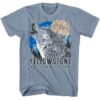 Yellowstone Howling Wolf Men’s T Shirt