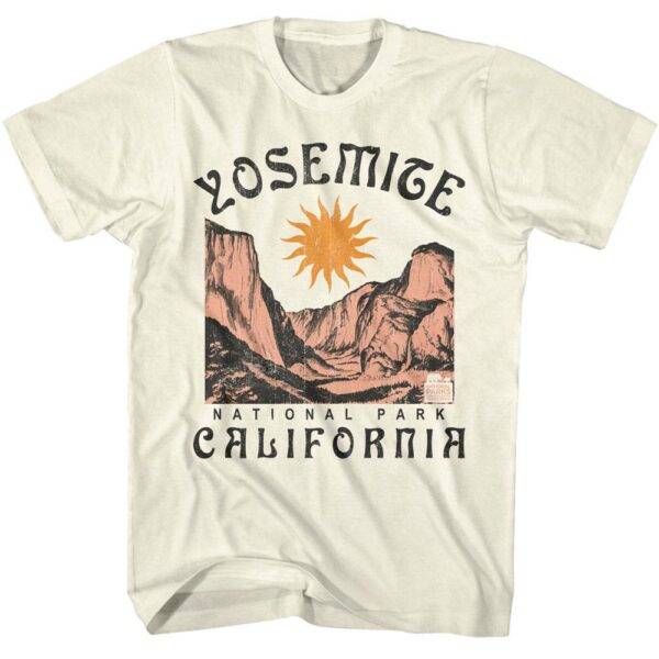 Yosemite California Canyons Men’s T Shirt