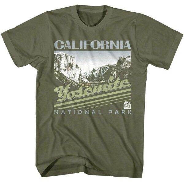 Yosemite California Mountains Men's T Shirt