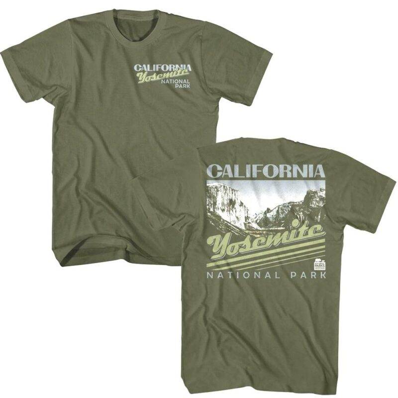 Yosemite Mountains California Men’s T Shirt