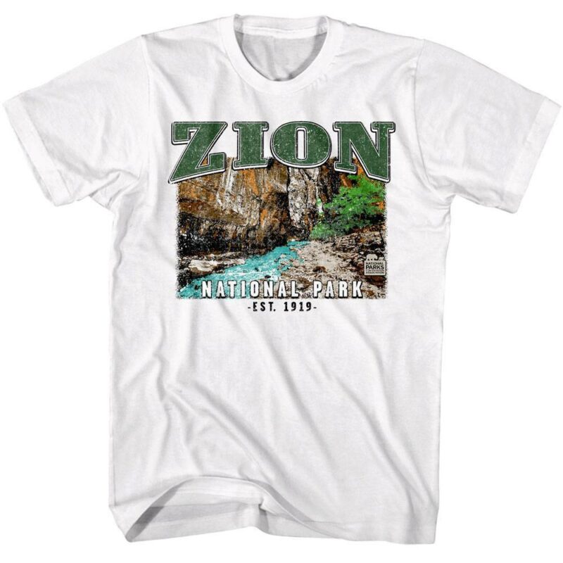 Zion Canyon Narrows Men’s T Shirt