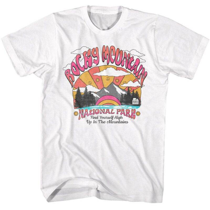 Rocky Mountains Find Yourself High Men’s T Shirt