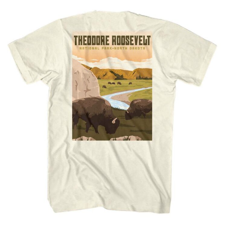 Theodore Roosevelt Park North Dakota Men’s T Shirt