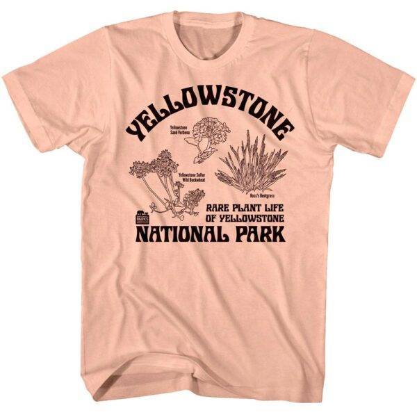 Yellowstone Rare Plant Life Men’s T Shirt
