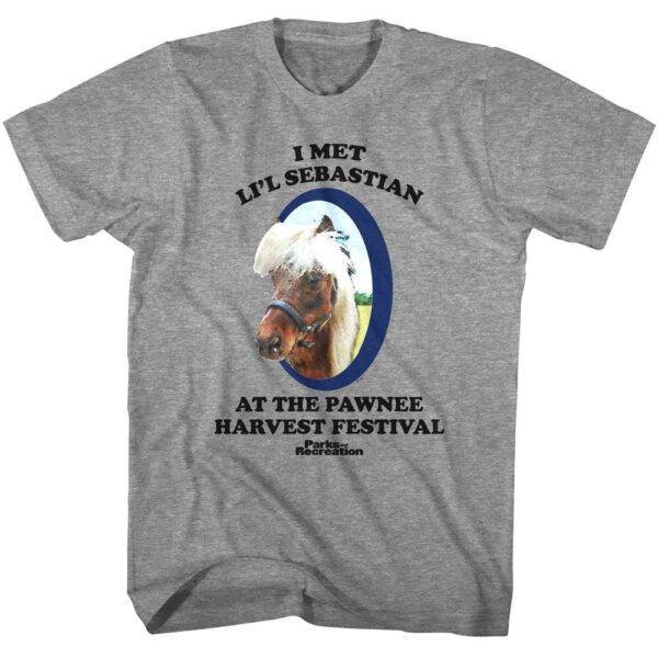 Parks and Recreation I Met Li’l Sebastian Men’s T Shirt