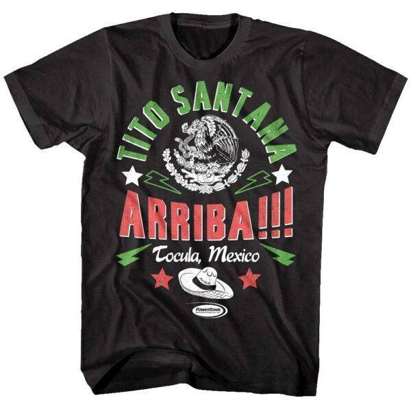 Powertown Tito Santana Tocula Mexico Men’s T Shirt