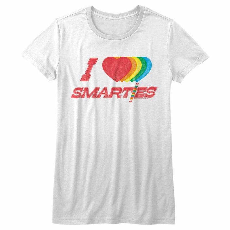 I Love Smarties Candy Hearts Women’s T Shirt