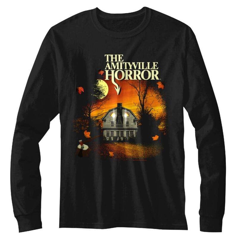 Amityville Horror Haunted House Long Sleeve T Shirt