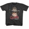 Charlie Daniels Bearded Cowboy Kids T Shirt